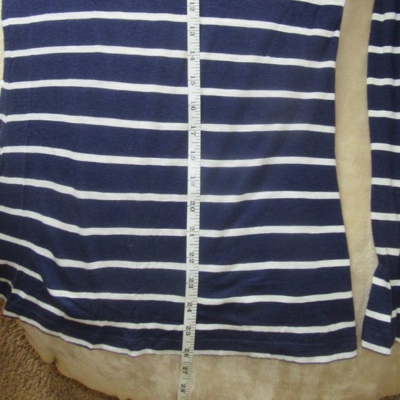 NWOT Navy and White Stripe Long Sleeve TShirt with Sequins Size S Old Navy - Picture 9 of 10
